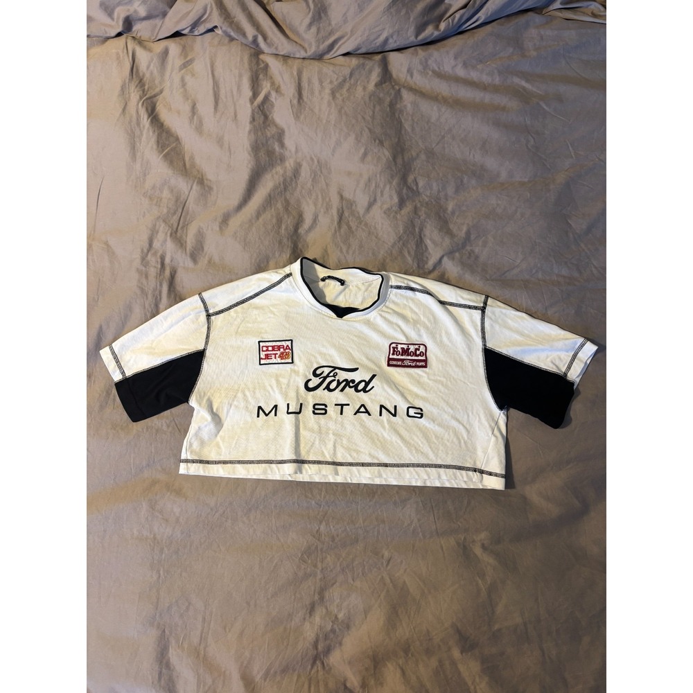 Zara X Ford Mustang Crop Top Women Collab